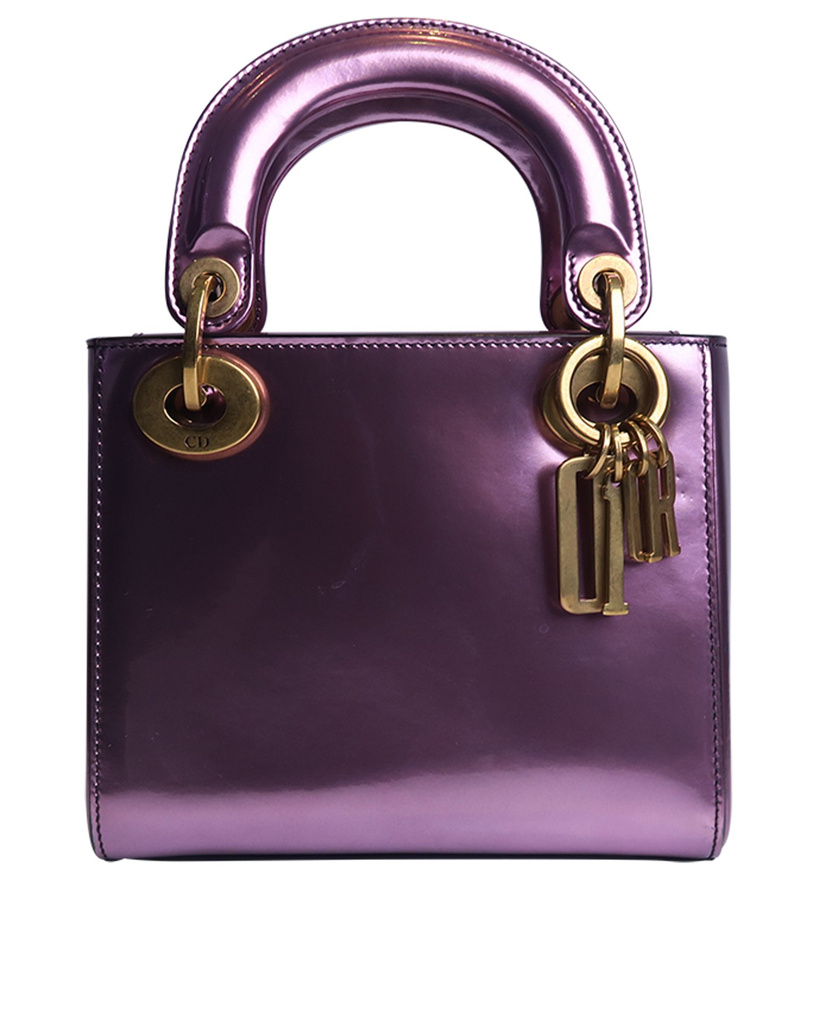 Purple lady dior discount bag